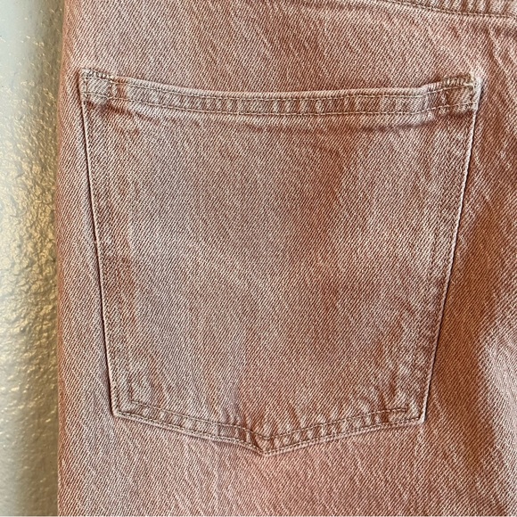 Levi’s Made & Crafted High Loose Wide Straight Leg Ankle Jeans 30x29 Pink Sands - Picture 12 of 13
